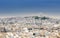 Montmartre skyline with Basilica Sacre Coeur.