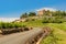 Montmelas castle and vineyard, Beaujolais, France