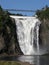 The Montmorency Falls in Quebec City, Canada