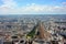 Montparnasse station aerial view