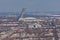 Montreal cityscape with Olympic stadium