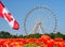 Montreal Oberservation Wheel in Old Montreal