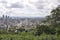 Montreal Panorama from Kondiaronk Belvedere of Mount Royal