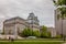 Montreal, Quebec, Canada - May 21, 2017: The first Old Montreal Courthouse