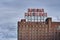 Montreal, Quebec, Canada, September 29, 2018: Old and very popular industrial building in Montreal. Farine five roses in red neon