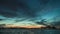 Montreal Saint Lawrence River and Boats Sunset Timelapse