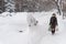 Montreal snowstorm in January 2018