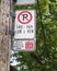 Montreal street parking signs
