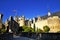 Montreuil-Bellay, French tourist destination, detail of the medieval castle