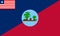 Montserrado County Flag. Liberia