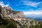 Montserrat Monastery near Barcelona, Catalonia, Spain.