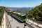 Montserrat monorail railway train