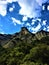 Montserrat: Slice of sky and slice of mountain