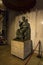 Montserrat, Spain, June 23 2019: Statue of Saint Peter at the Sanctuary of Saint Mary in Montsarrat in Catalonia