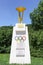 The Monument of the 1968 Grenoble winter Olympic Games in Villard-de-Lans, France
