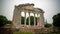 Monument of Agonothetes in Ruins of an ancient Greek city of Apollonia , Fier County, Albania