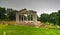 Monument of Agonothetes in Ruins of an ancient Greek city of Apollonia , Fier County, Albania