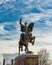 Monument Amir Timur or Tamerlane in Tashkent, Uzbekistan