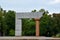 Monument Arch in Klaipeda. Lithuania