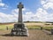Monument at Branxton for the Battle of Flodden also known as the Battle of Branxton