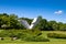 Monument broken wings, also called V/3, dedicated to the victims of WW2 in memorial park Sumarice