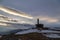 Monument Buzludzha, Bulgaria in Balkan mountain