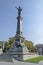 Monument in central garden in Ruse town