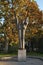 Monument of Climent Ohridski in Sofia. Bulgaria