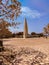 Monument commemorating WWII on le Castel at Goree island, Senegal