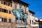 Monument of Cosimo Medici.Italy. Florence. Piazza della Signoria.