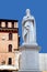 The monument of Dante Alighieri in Verona.