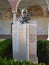 Monument dedicated to Pope John Paul II in memory of the visit to the Sanctuary of the Beata Vergine delle Grazie