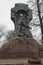 Monument destroyer Guarding in Alexander Park, St. Petersburg, Russia