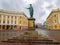 Monument of Duke of Richelieu. Prymorskyi bulvar, Odesa, Ukraine