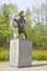 The monument - equestrian dragoon Rakuuna Patsas sculptor Pentti Parinankho