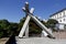 Monument of the fallen cross in salvador