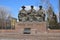 Monument featuring the three Great Judges in Astana