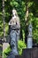 monument, a figure of mourning women cemetery