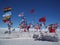 Monument of the Flags of the Salar de Uyuni