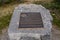 Monument of Frederick George Topham in Kootenay Plains Ecological Reserve