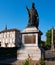 Monument of Gerbert of Aurillac, pope Sylvester II in Aurillac town