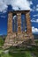 Monument - gravestone in Odzun monastery. Armenia