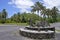 Monument for the great fleet of seven canoes Rarotonga Cook Islands