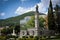 The monument of Hadzhi Dimitar in Sliven, Bulgaria