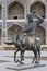 Monument Hodja Nasreddin in Bukhara, Uzbekistan