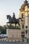 Monument in honor of the ruler of Carol I - the first king of Romania