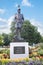 The monument honoring Lieutenant-Colonel John at Major\\\'s Hill Park overlooking the Rideau Canal in Ottawa