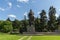 Monument of Hristo Botev at the center of town of Vratsa, Bulgaria