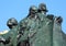 Monument of Jan Hus on the Oldtown Square in Prague