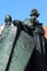 Monument of Jan Hus on the Oldtown Square in Prague